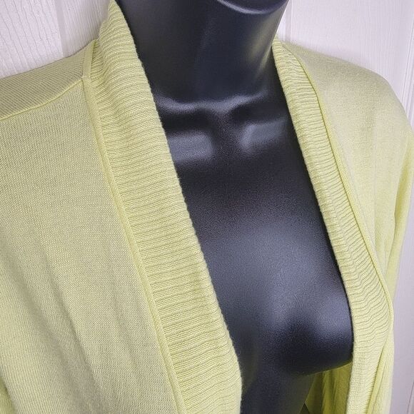 Chico's lightweight open front sweater cardigan Size 2 (Large) - Picture 4 of 5